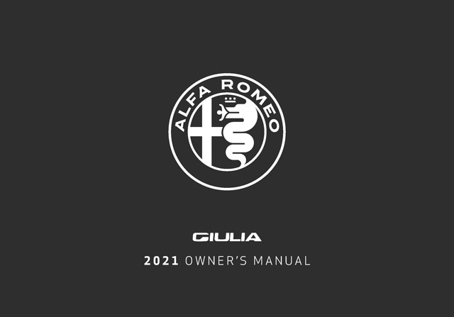 阿尔法罗密欧Giulia车主必备：阿尔法罗密欧Giulia说明书用户手册｜Alfa Romeo Giulia Owner's Manual
